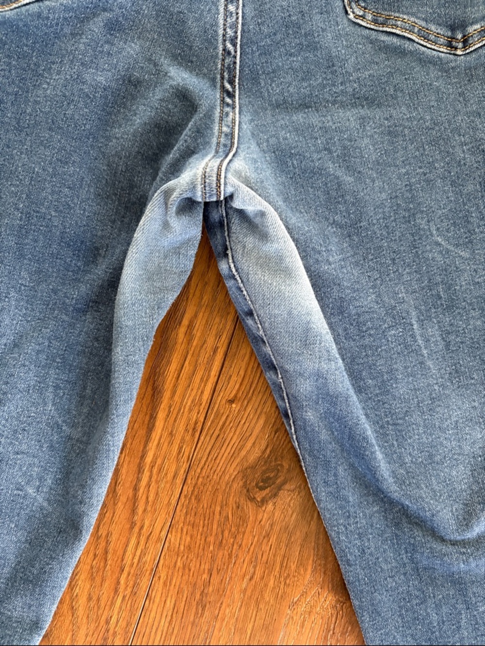 Abercrombie & Fitch Midwash Blue Women's Super Skinny Ankle High Rise Jeans - Picture 11 of 11